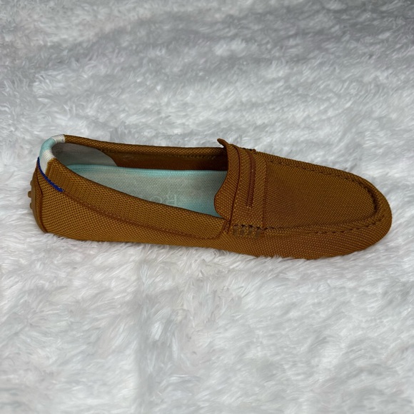 Rothy's The Driver Driving Loafer Slip On Shoe Flat Cognac Tan Women's Sz 9.5 - Picture 9 of 12